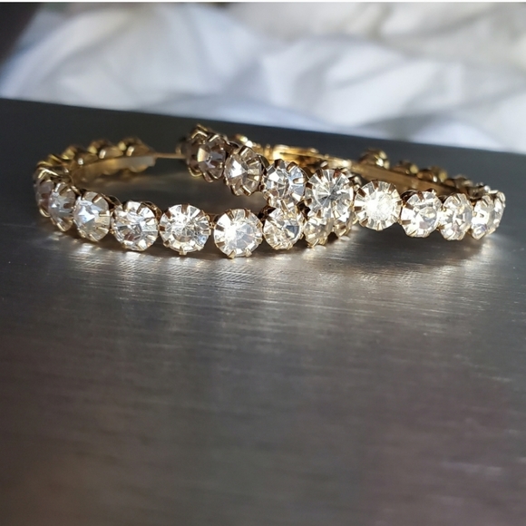 New Fashion Gold Hoop Earrings - Picture 3 of 6